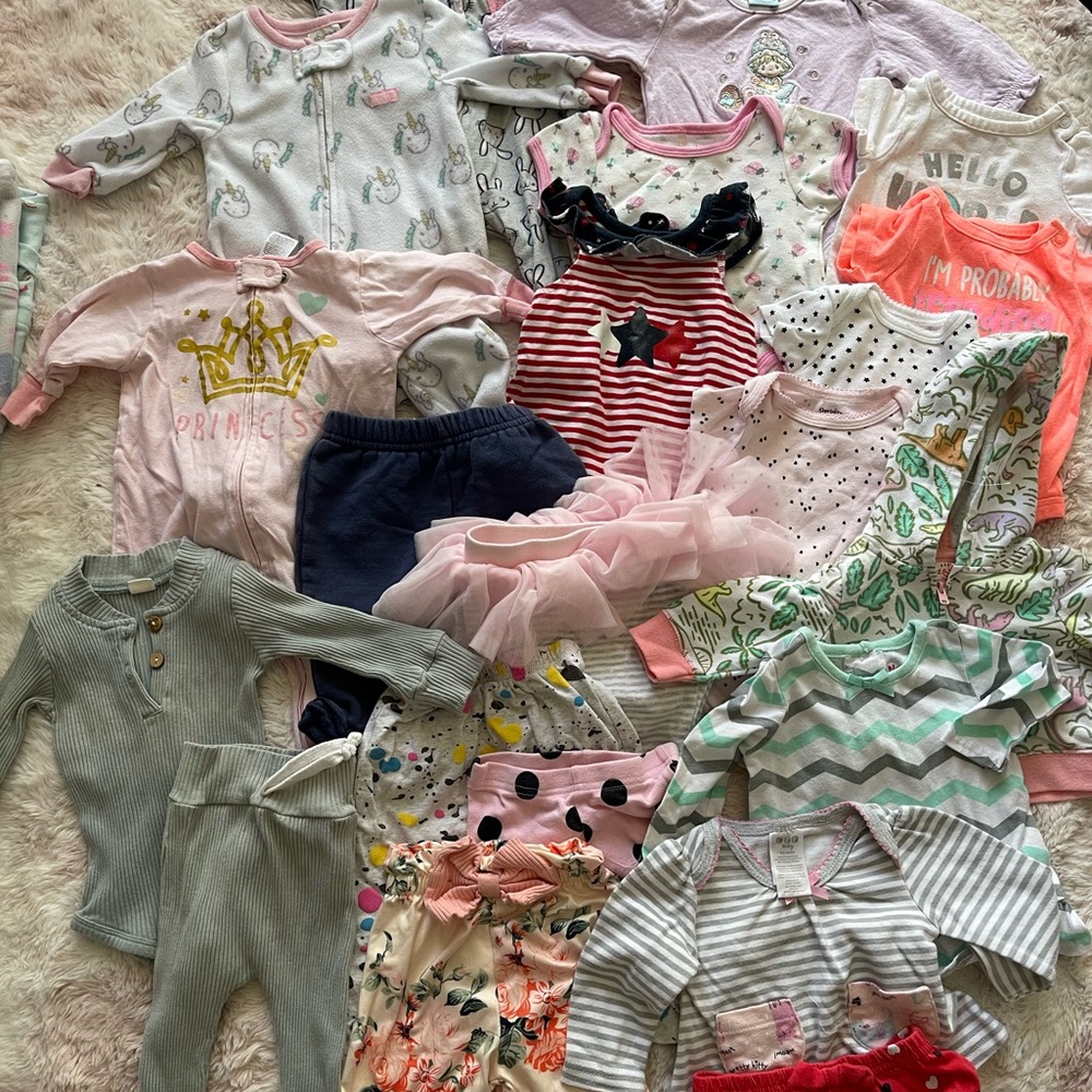 21 pcs bundle #08-Assorted Baby Clothing Set